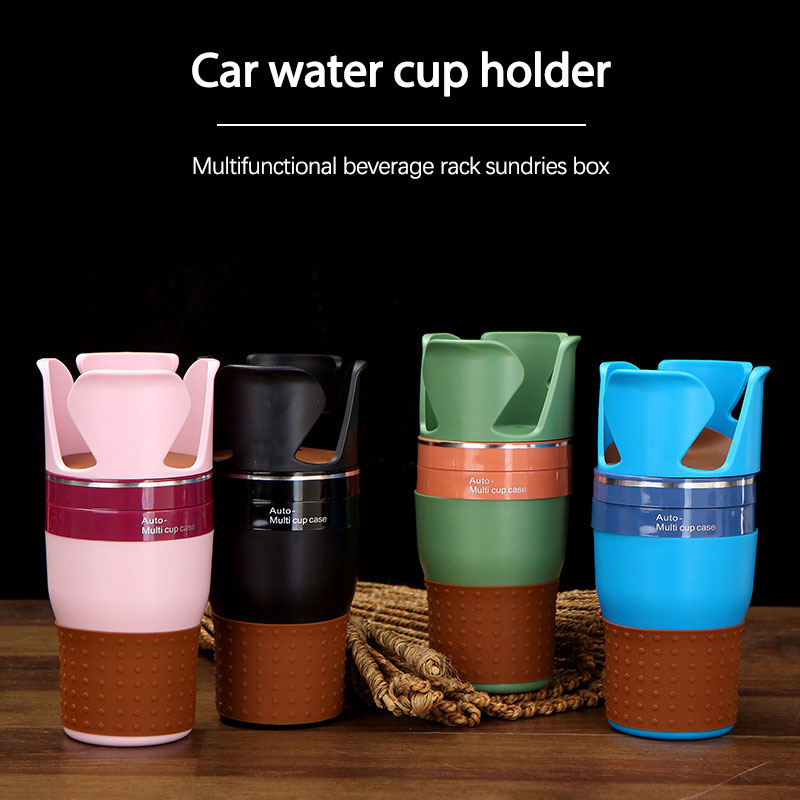 4 in 1 multifunktional Wagen Sitz Tasse Wasser Flasche einstellbar Trinken Kaffee Tasse geeignet Pro Autos Wagen Tasse Halter Wagen Organizer