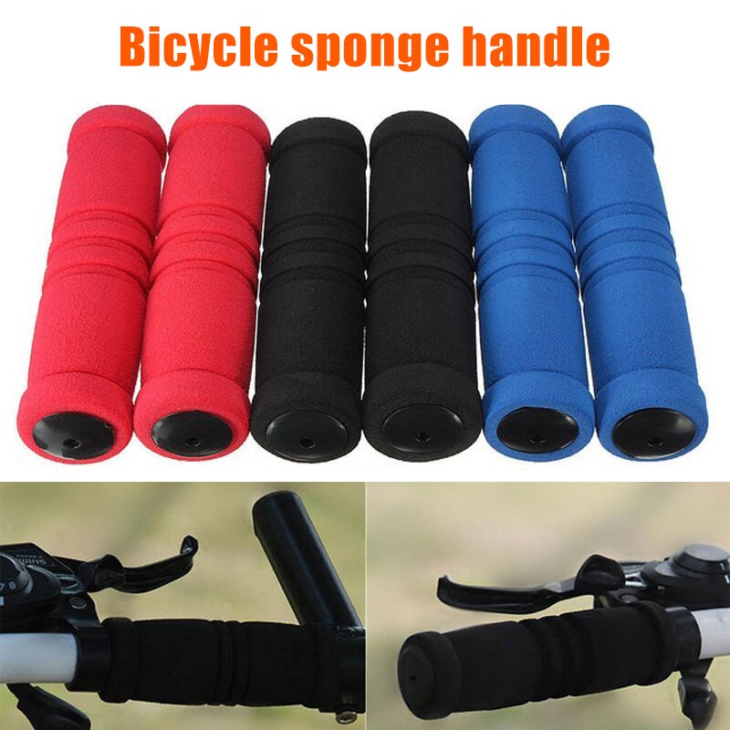 1 Paar Fahrrad Schwamm Lenker Griff Fahrrad Schaum Schwamm Lenker Griff Abdeckung passen Viele Standard Fahrräder FIF66