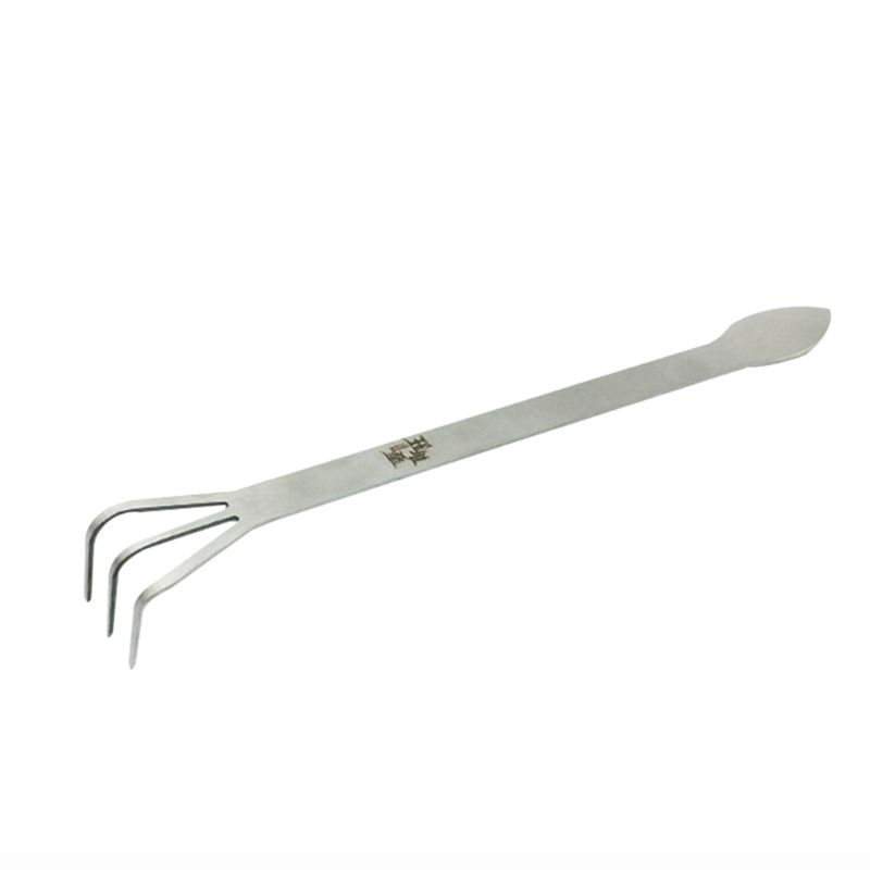 Edelstahl Garten Rechen Bonsai Wurzel Lösen Boden Spachtel Multifunktionale Garten Werkzeug