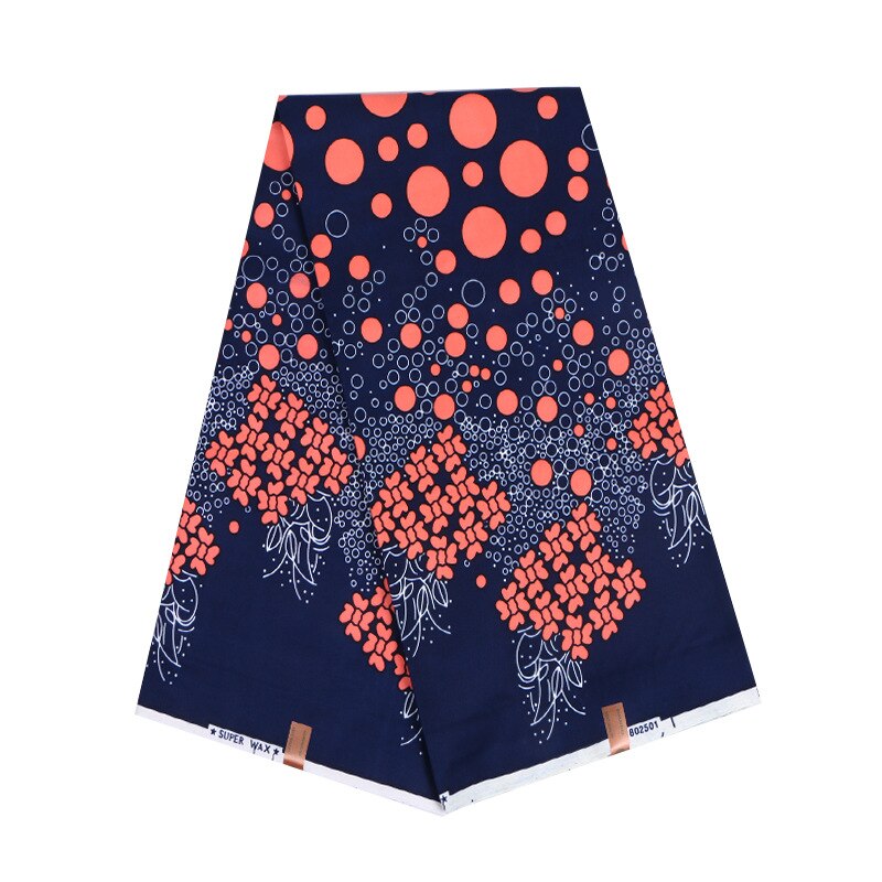 echt Wachs Stoff Africain Pagne Wachs Afrikanische Blumen- drucken Stoff Pagnes