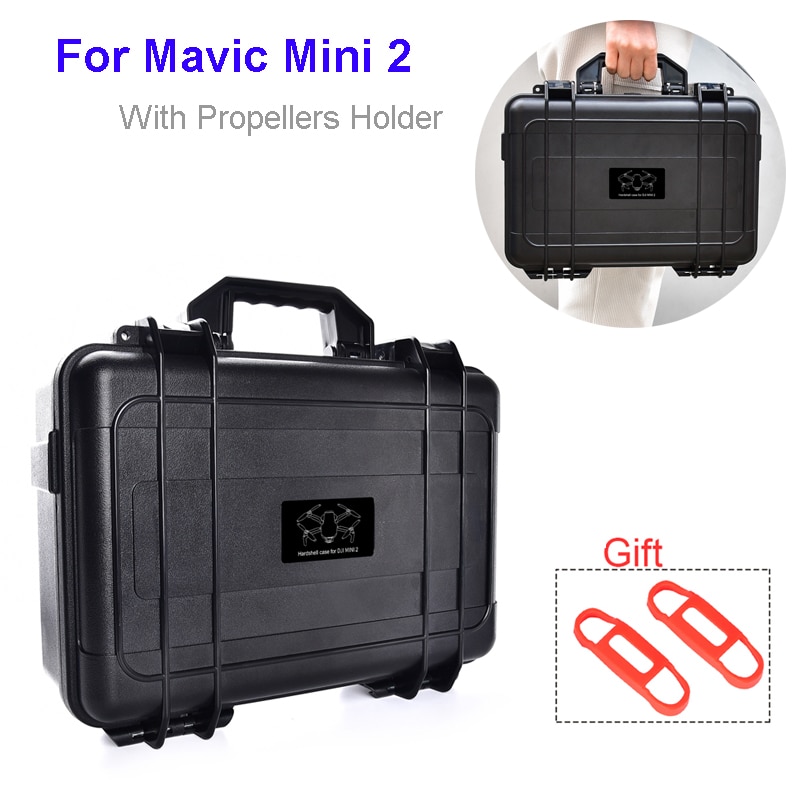 Mavic Mini 2 Explosion-nachweisen fallen Kasten ABS Wasserdichte schwer Startseite Hülse Handtasche Reisetasche Für DJI Mavic Mini 2 Drohne Zubehör