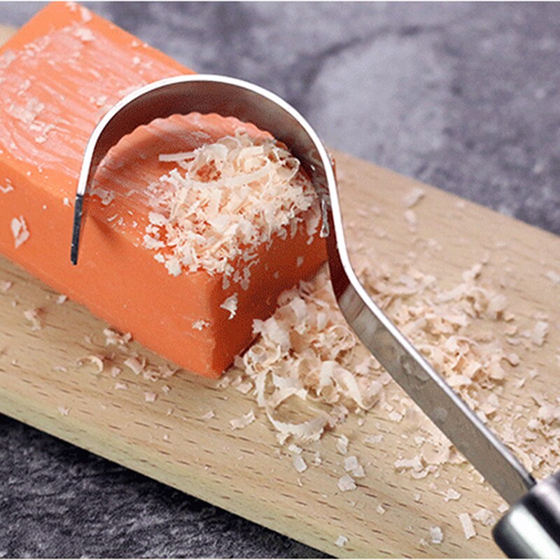 1PC Backformen Schokolade Edelstahl Käse Hobel Klinge Schaber Kratzen Butter Messer Reibe Dremel