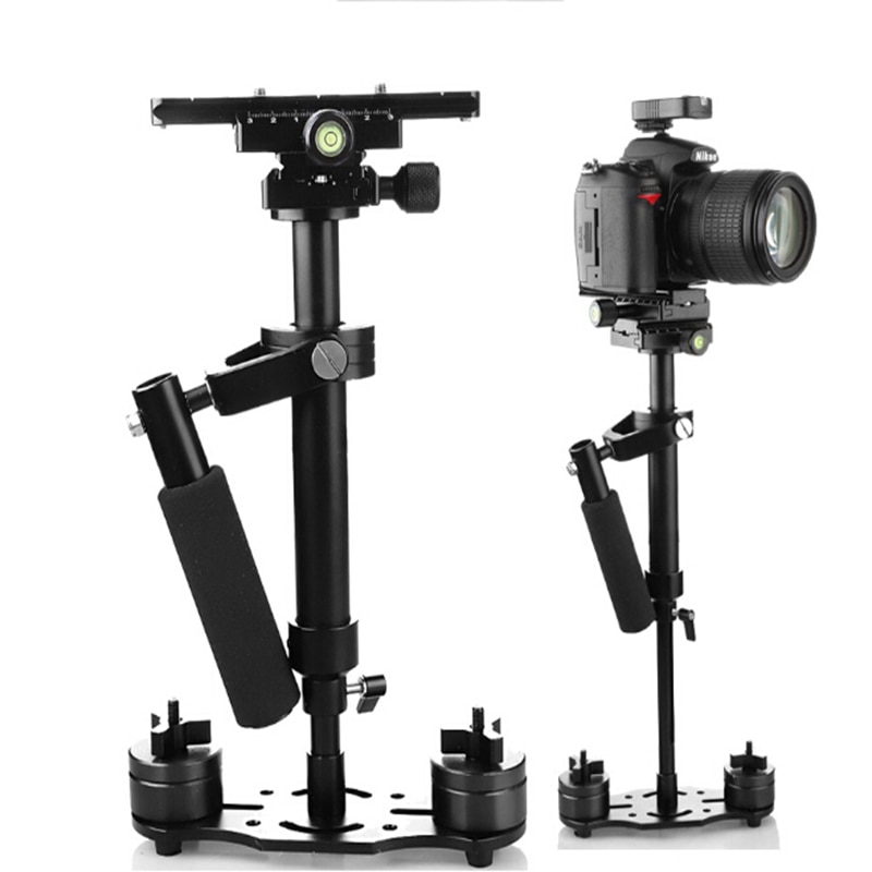 S40 Mini Handheld Steadicam Stabilisator 40cm Aluminium Ersatz Tragbare Stabilisator Kamera SLR Kamera DV Schießen