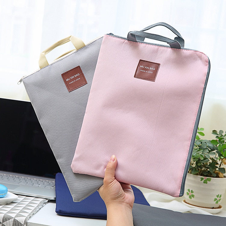 Wasserdicht Dokumente Tasche A4 Datei Ordner Tasche Büro Liefert tragbar iPad Laptop Schreibwaren tasche für Schule Büro Veranstalter