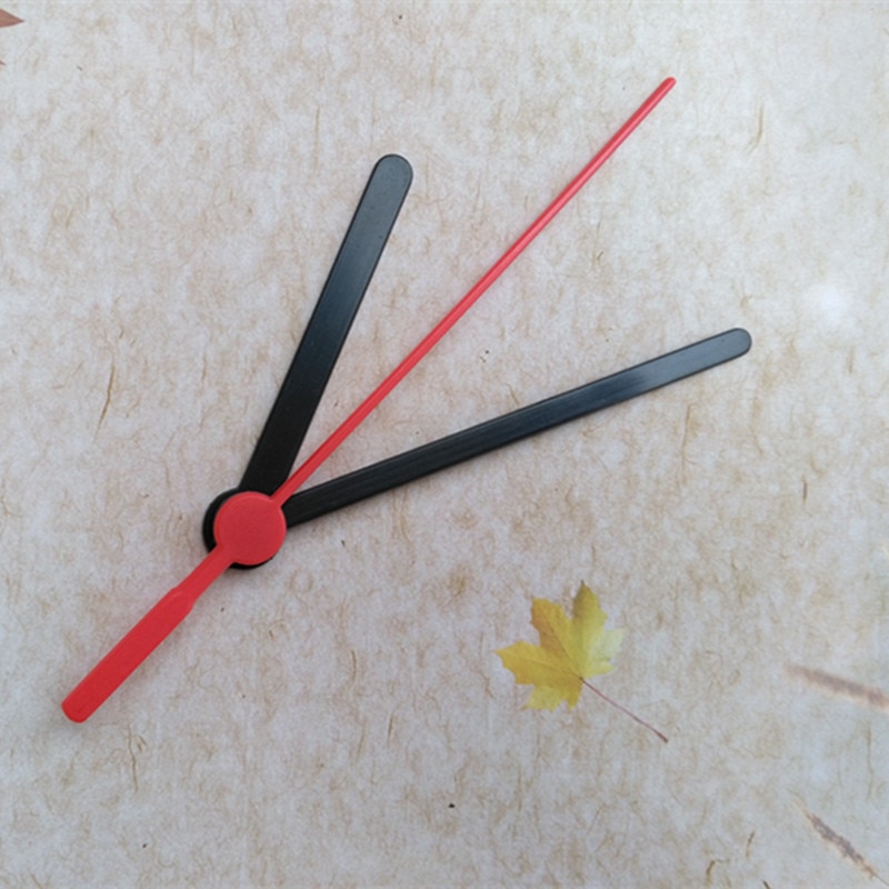 15setzt Uhr Bewegung-Zeiger Kunststoff Pfeile Uhr Hände DIY Reparatur Schreibtisch Uhr Zubehör