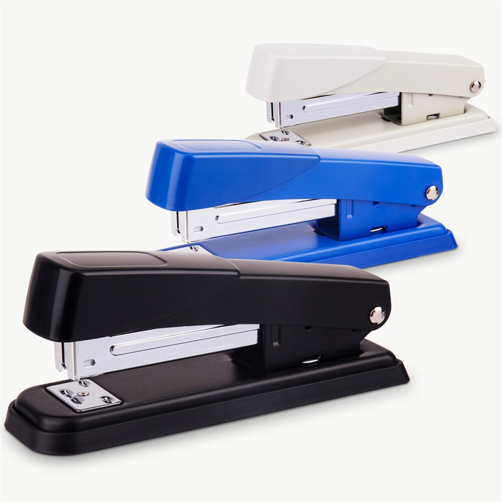 1pc Metall Hefter Praktische Papier Bindemittel 24/6-26/6 Heftklammern Arbeitsersparnis Manuelle Nähmaschine Schule Büro Bindung Liefert