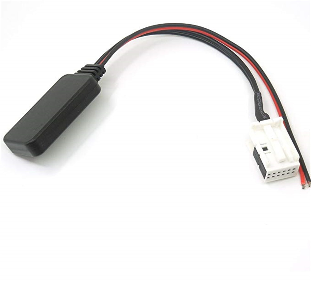 Auto Bluetooth Modul Aux Bluetooth Adapter 12 Stift Aux Radio Kabel für Volkswagen RCD200 RCD210 RCD300 RCD310 RNS300 RNS310 MFD2