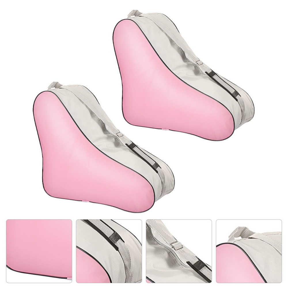 2Stck Schlittschuhe Tasche Rolle skaten Tasche Rolle skaten Lagerung Tasche für Sport Haus Stadion