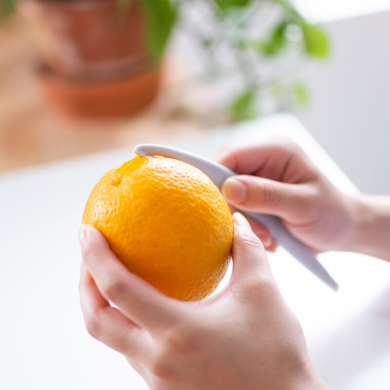 1pc Zitrusfrüchte Orange Zitrus Schäler innovativ Obst Kunststoff Hobeln Werkzeug Öffnen Grapefruit Artefakt Schneiden Obst Küche Gerät