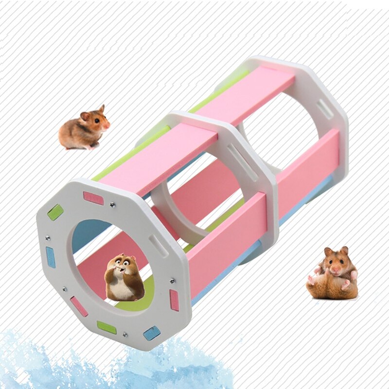 Hamster Tunnel Spielzeug Bunte Lustige Guinea Schwein Hamster Rohr Spielzeug Tunnel Hamster Spielzeug Tunnel Hamster KäFeige Zubehör