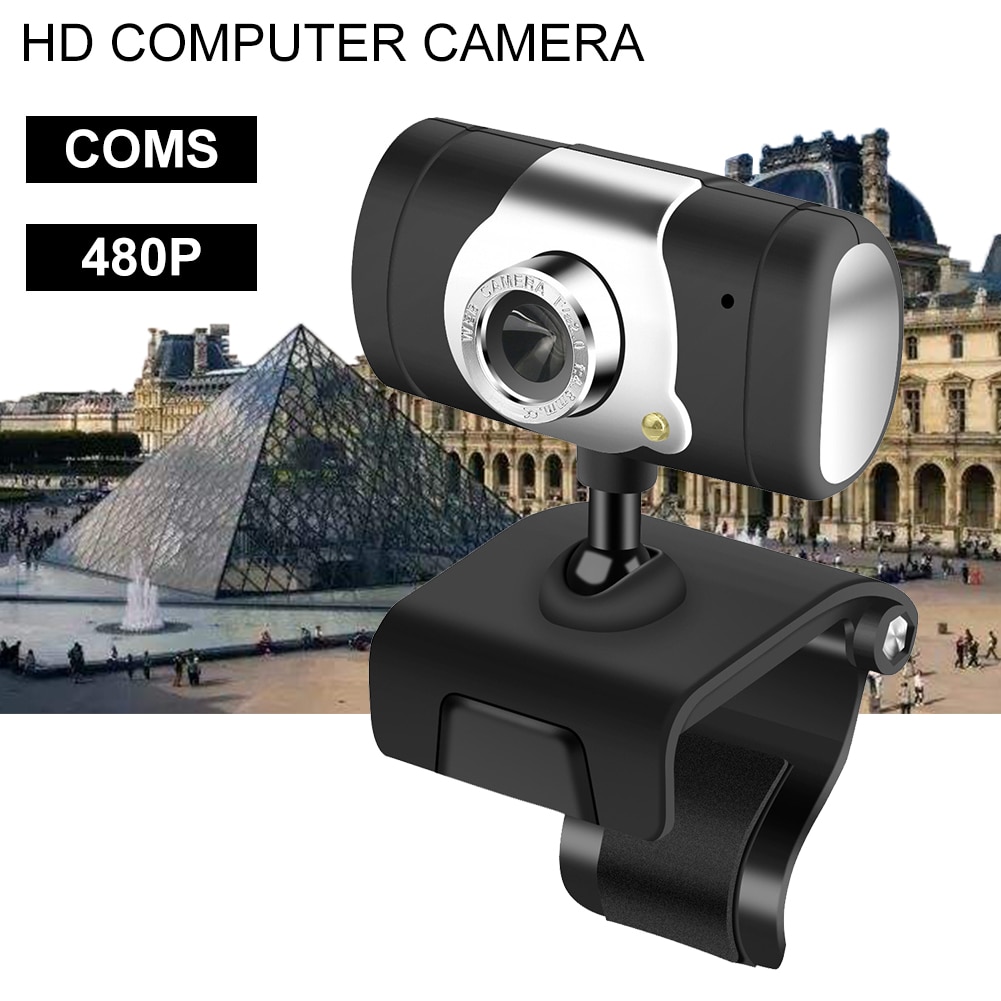 480p USB Webcam PC Kamera Drehung Mit MIC Für Skype Computer Video Anruf Netz Nocken Computer Kamera USB Kamera