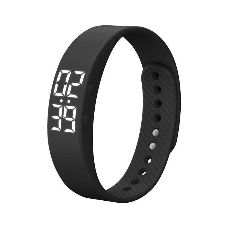 Xiaomi offiziellen Geschäft Clever uhren Armbinde T5S schrittzähler männer uhren USB Direkte aufladen Fitness uhr damen uhren