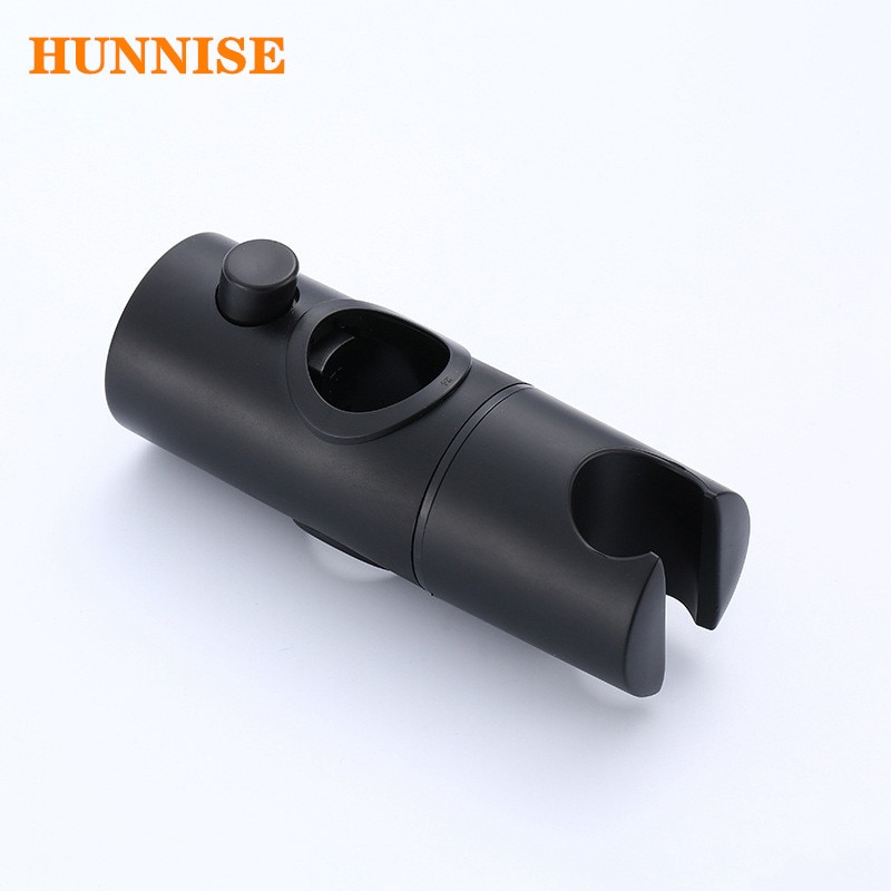 Schwarz Hand Dusche Halfter Kunststoff Hand Dusche Montage Klammern Schwarz Bronze- Schlecht Dusche einstellen Runde Hand Dusche Halfter