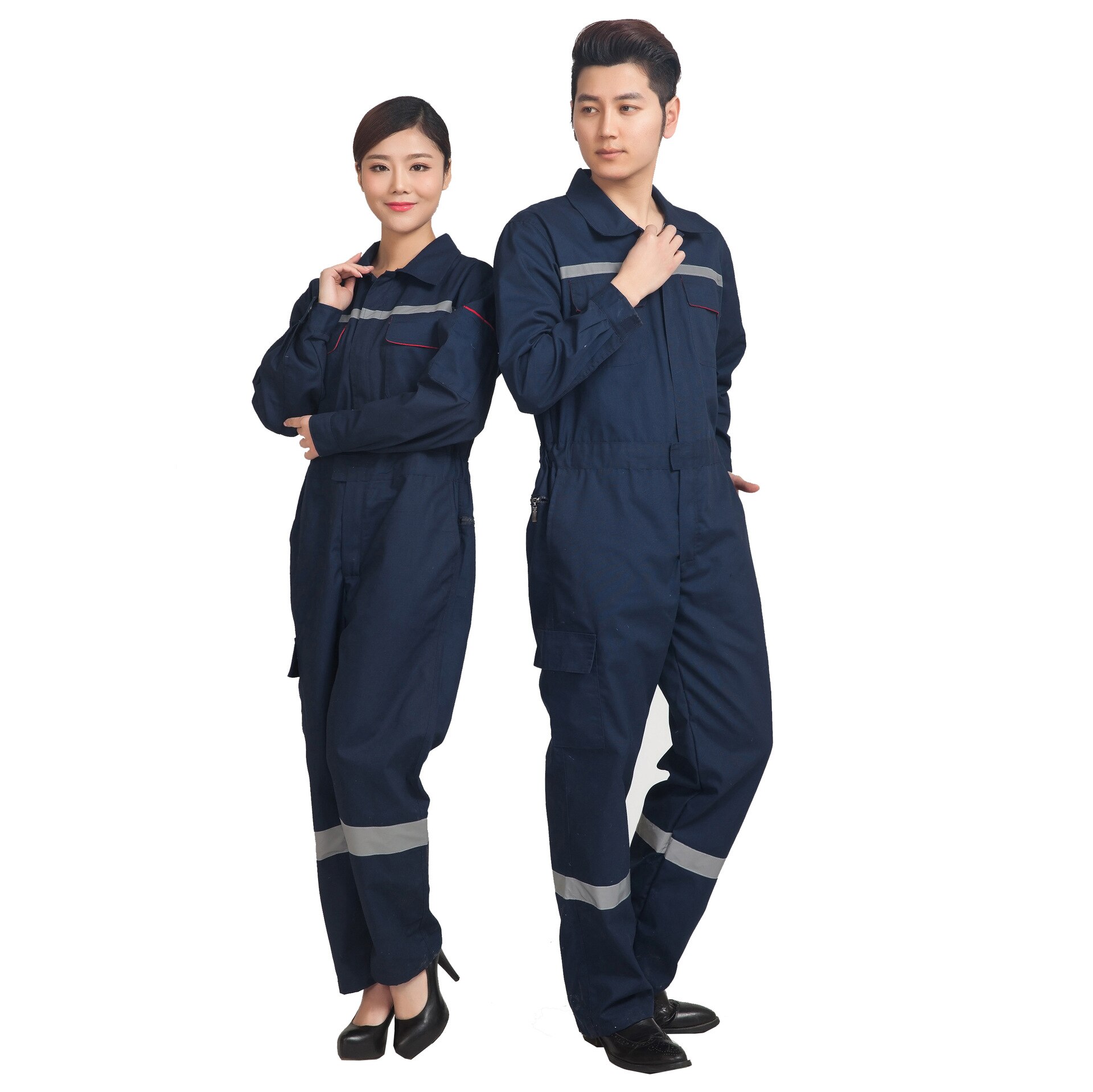 Arbeit Overall männer frauen schutzanzüge werker reflektierende Overall arbeits uniformen Plus Größe schweißen anzüge Overall