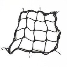 Tasche Kraftstoff Panzer Netto Gittergewebe Bungee Motorrad Panzer Netz 30*30CM Motorrad Kraftstoff Gittergewebe Helm Schwarz Ladung Zubehör