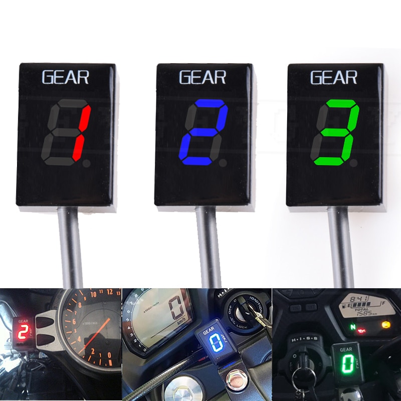 XJ 6 Motorrad Für Yamaha XJ6 ABS XJ 6 Motorrad LCD Elektronik 1- 6 ebene Getriebe Anzeige Digital
