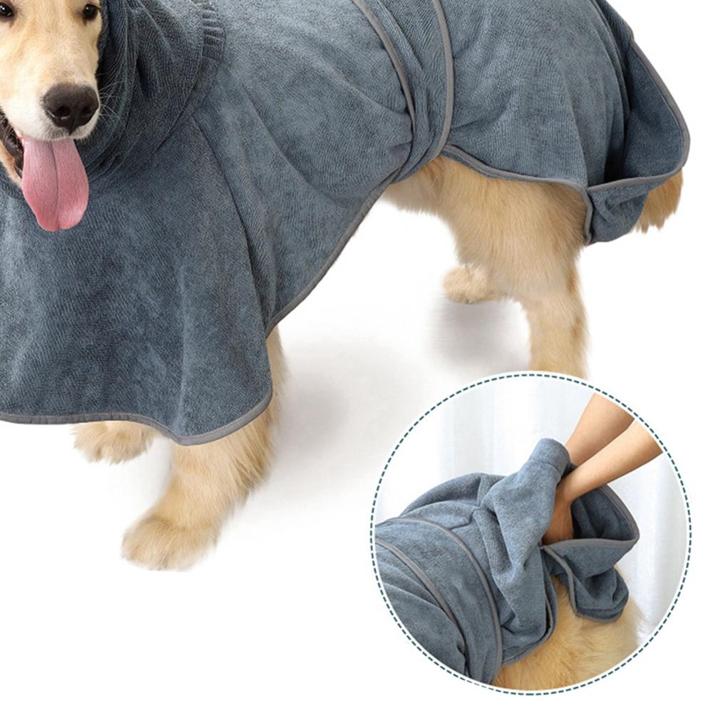 Hund Schlecht Handtücher Haustier Hund Schlecht Handtuch für Mittel groß Hunde Mikrofaser Super Saugfähigen Haustier Trocknen Handtuch Decke Mit Tasche haube