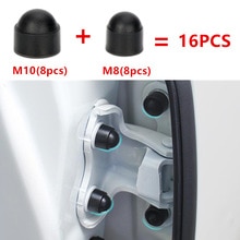 16Stck Auto Innen Zubehör Universal- Auto Schraube schutz kappe für Toyota Corolla Camry RAV4 Yaris Prius Auto Styling