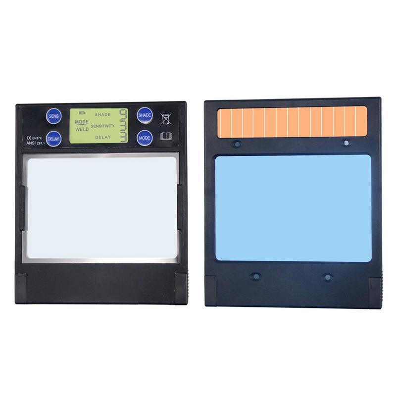 Solar- Energie Auto Verdunkelung Schweißen Werkzeug Maske Schweißer Kappe Objektiv Filter Automatische Schatten Maske Brille Objektiv Einstellbare Empfindlichkeit
