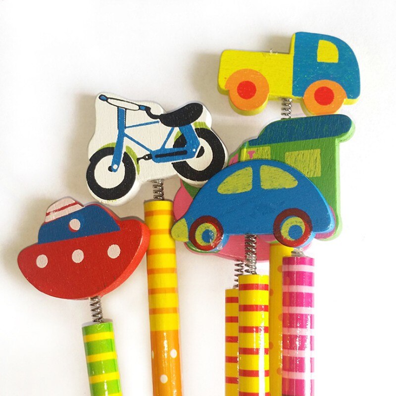 12 teile/paket Radiergummi Bleistift Schüler Schreibwaren Bleistift Karikatur Bleistift Studie Büro Schreibwaren Schule Liefert