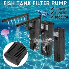 3/4/8/22W Aquarium Aquarium Internen Filter Pumpe 250L 220V-240V tauch Wasserpumpe