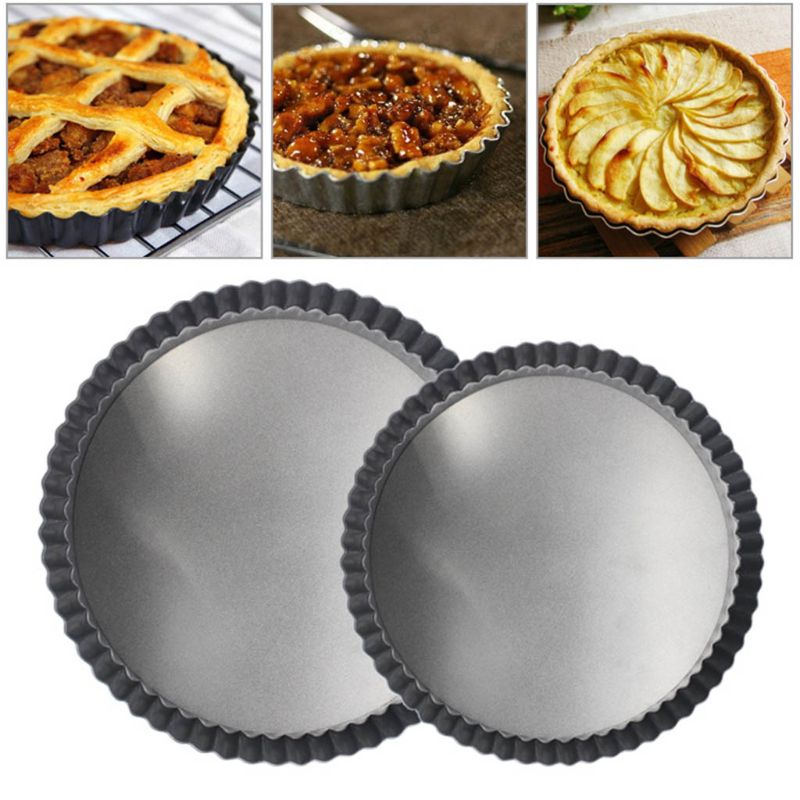 4/6/8 zoll Nicht Stock Kuchen Pizza Kuchen Pfanne Torte Schimmel Abnehmbare Unterseite Backen Gebäck bilden Runde Backformen