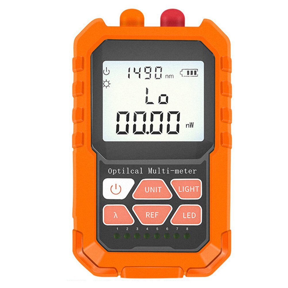Alle-in-Eine Optische Faser verrotten Licht Energie Meter Werkzeug 5mW Visuellen Fehler Lokalisierer verrotten Licht Stift licht Lokalisierer Optische Energie Meter