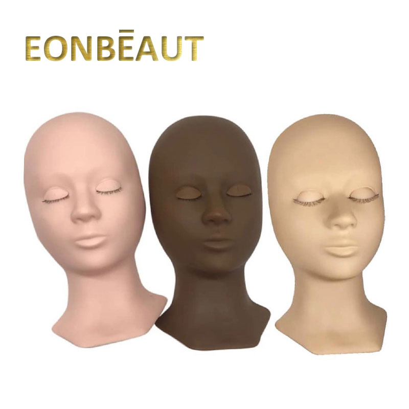 1Stck EONBEAUT Wimpern Erweiterungen Kosmetik Modell Mannequin Kopf Ersetzt Wimpern Professionelle machen-hoch Praxis Ausbildung Köpfe Werkzeug