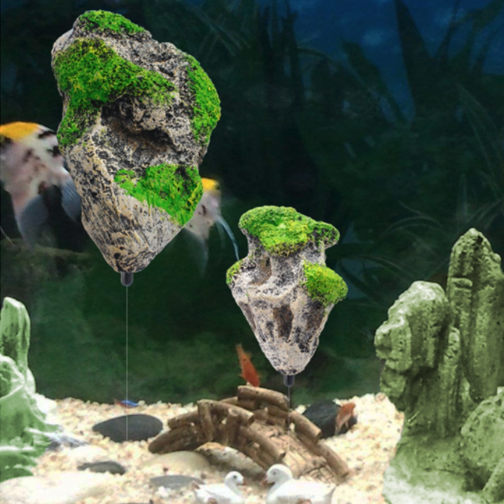Aquarium Panzer Schwimm Felsen Ausgesetzt Künstliche Stein Aquarium Dekor Aquarium Dekorationen Schwimm Bimsstein Fliegen Felsen Ornament
