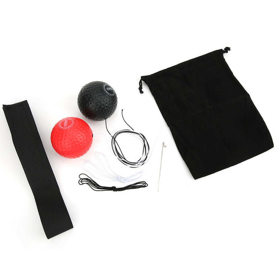 Boxen Ball einstellen Boxen ‑montiert Einstellbare PU Schaum Ball Sport Fitness Ausrügestochen Schwarz Ball verrotten Ball