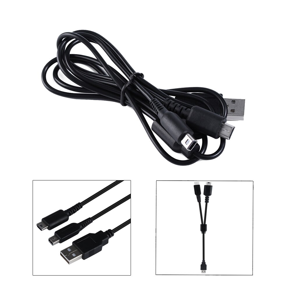 Universal- USB Ladegerät Ladung Energie Kabel Für Nintendo Für 3DS Für DS Für DS Lite Für DSL Für LL /XL Spiel Verknüpfung kabel 1,2 m