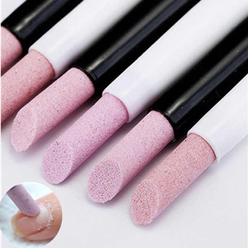Quarz Peelings Stein Nagel Datei Nagel Kunst Werkzeuge Häutchen Entferner Trimmer Polnischen Nagel Effektiv Peeling Polieren Puffer Nagel