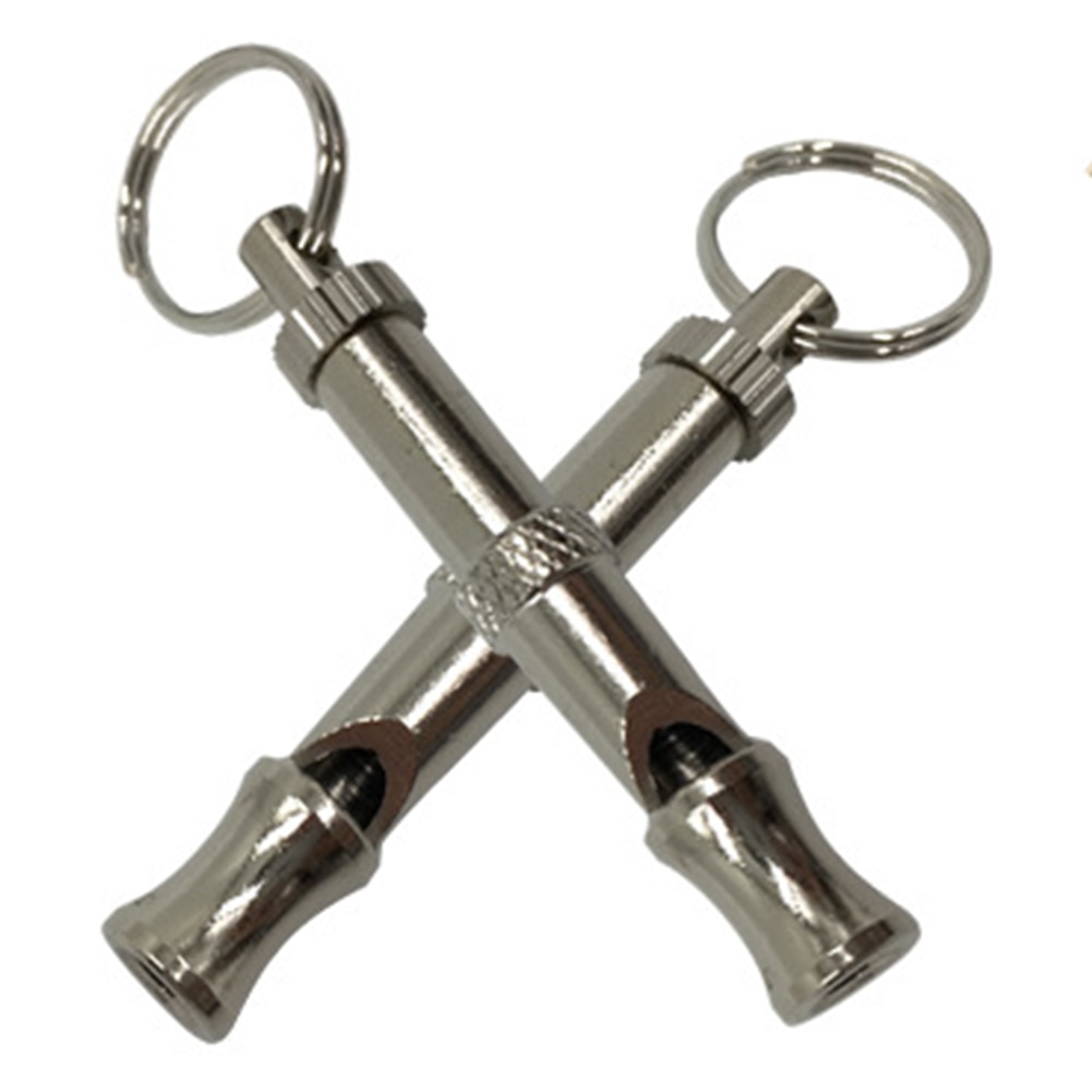 Welpen Haustier Hund Pfeife Ultraschall Flöte halt Bellen Ultraschall Klang Repeller Katze Ausbildung Keychain Haustier Taining Werkzeug