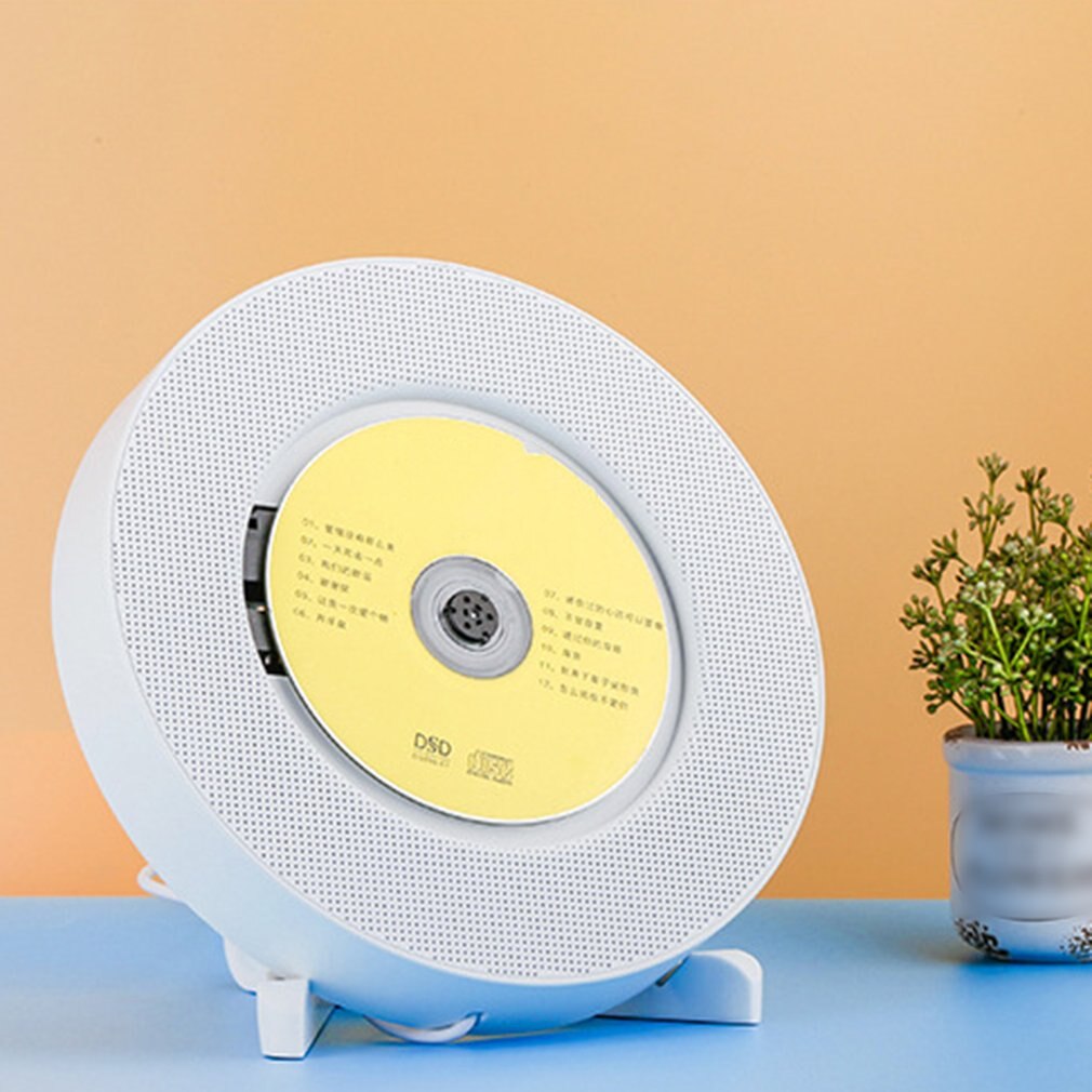 Drahtlose Lautsprecher Tragbare Intelligente CD-Spieler HiFi Lautsprecher Drahtlose FM Radio Zauberstab-montiert CD Musik Spieler