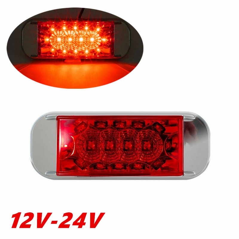 1Stck 12-24V Lkw Lichter Anhänger LED Seite Marker Anhänger Lichter LED Lampe Lkw Auto Anhänger Licht Marker Lichter Für Lkw