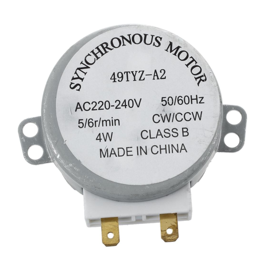 AC 220-240 V 50/60Hz 5/6 RPM 4 W Plattenspieler Synchron Motor- für miniwave ofen mikrowelle zubehör