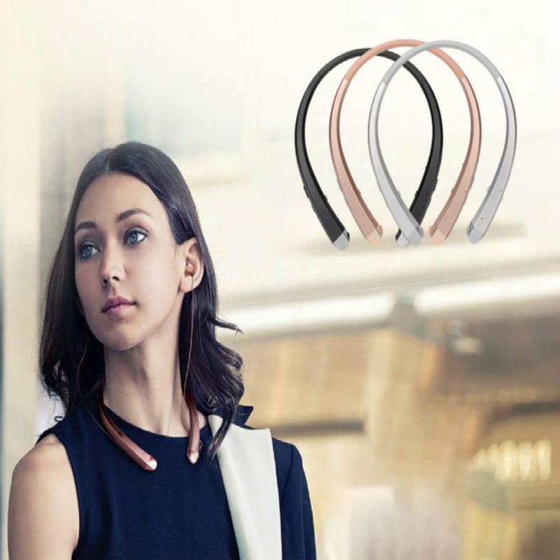 HBS-910 Bluetooth Kopfhörer Ton Sport Halsband Mic Lärm abbrechen Stereo Schweiß Beweis Kopfhörer