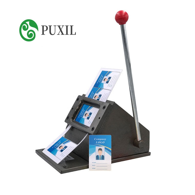 86*54 manuelle pvc karte maschine papier Cutter visitenkarte schneiden maschine abgerundete Schreibtisch karte maschine