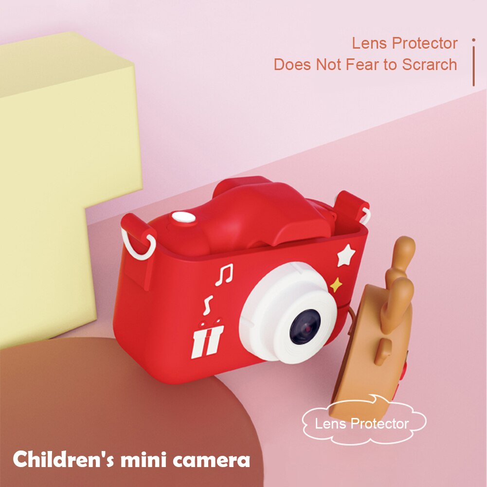 Mini Kamera IPS Farbe Bildschirm HD Digital 1080P Video Foto Kamera Weihnachten elch/Baum Santa Claus Baby Girfriend kreative