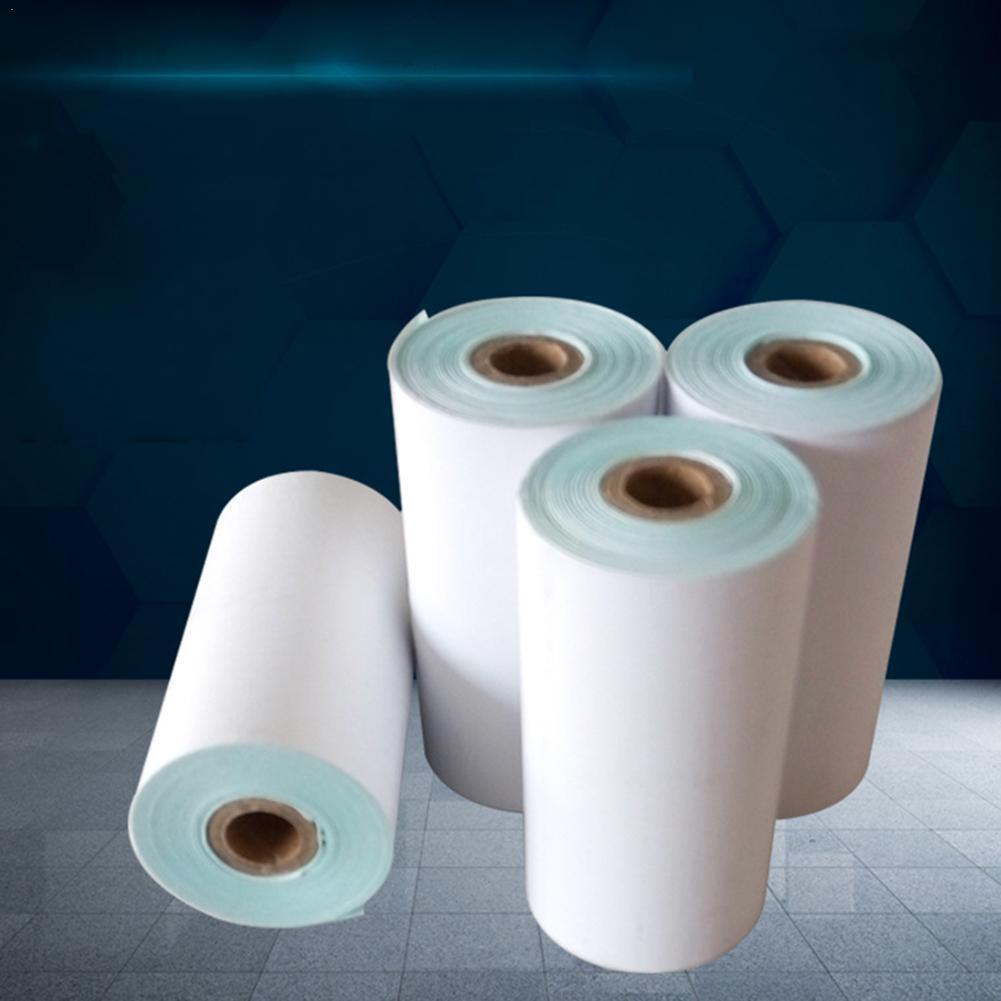 Etikett Foto Papier Vividcraft Büro Liefert 57*30mm Rolle Kontinuierliche A4 Papier Druck Glänzend Papier Klebstoff Papier HD foto Q0Q1