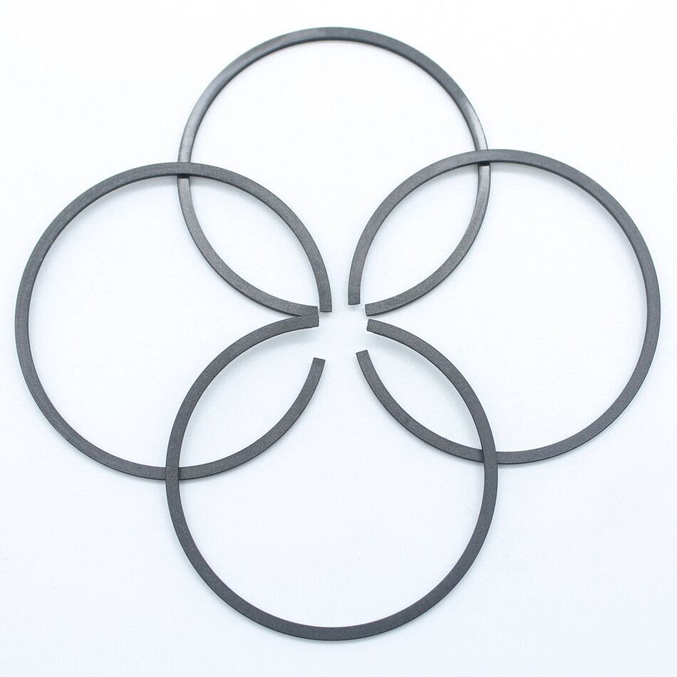 4 teile/los 50mm x 1,5mm Kolben Ring Für HUSQVARNA 61 266 268 272 365 372 371 362 STIHL 038 SW 038 FB 044 Frau440 Kettensäge Teile