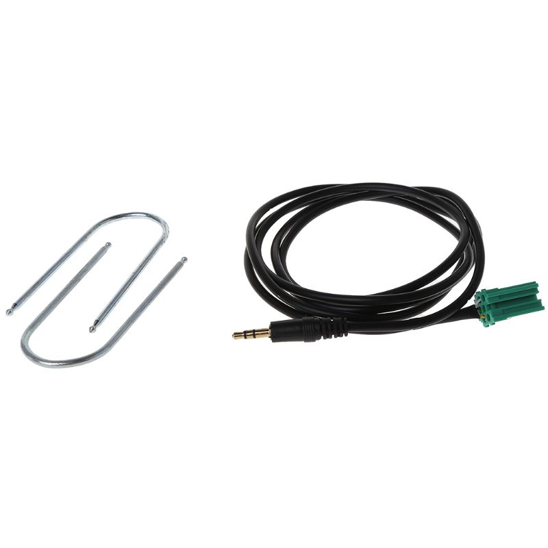 Auto Radio MP3 Hilfs Adapter Aux Eingang Jack Blei Kabel Adapter Mit Radio Schlüssel Für Renault 2005 Clio megane Laguna Modus