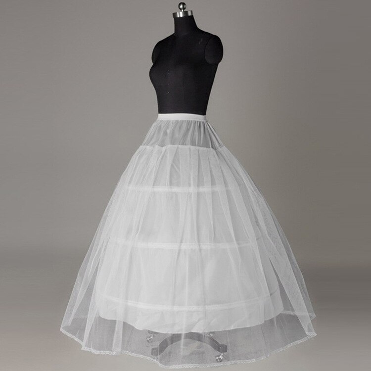 Günstige Weiß Erwachsene Petticoat weddng kleider 3 Reifen 6 Ring 4 Ring hochzeit Kleid Zubehör Unterrock Elastische Drawstrin Ball Kleider