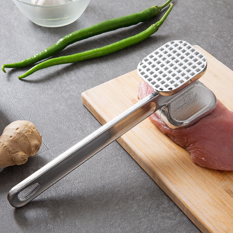 1PC Steak Rindfleisch Porks Fleisch Hammer verlieren Tenderizers Zwei Seiten Aluminium Fleisch Hammer Hammer küche Zubehör