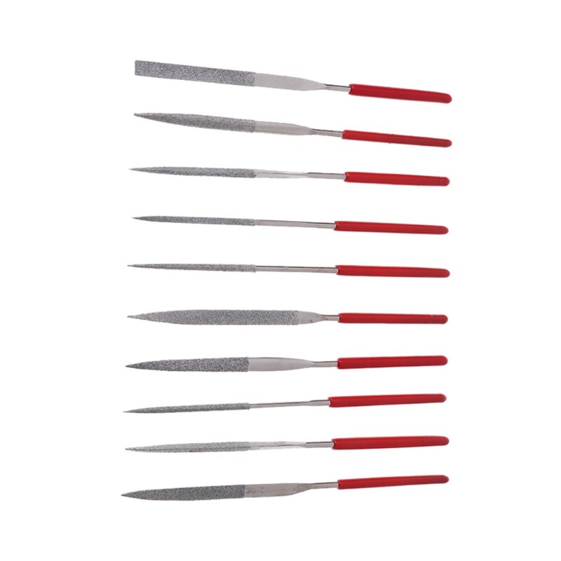 10 Teile/satz 140mm Nadel Dateien Juwelier Diamant Carving Handwerk Werkzeug Metall Glas Stein M04