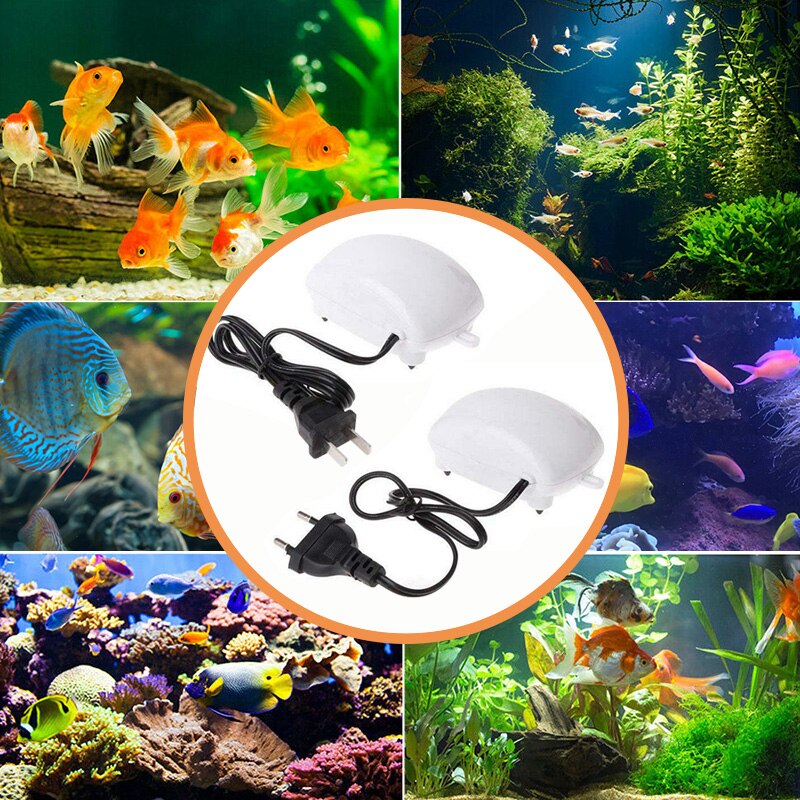 Aquarium Luftpumpe Aquarium Mini Kompressor ncreasing Sauerstoff Pumpe blasiert Luft Sauerstoff Pumpe Für Aquarium Zubehör