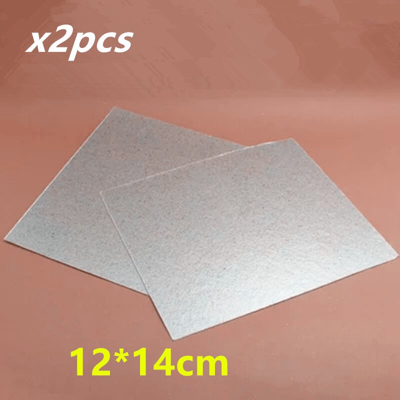 2 stücke mikrowelle zubehör mikrowelle Glimmer Blatt 12X14 CM Glimmer