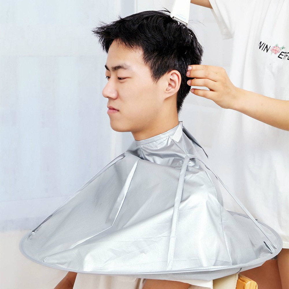 Kreative Diy Schürze Haar Schneiden Mantel Mantel Haar Barbier Salon oben-stylisten Regenschirm Kap Schneiden Mantel Haushalt Reinigung Schutz