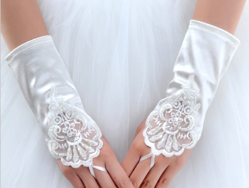 Art Art blume mädchen kurze handschuhe Schüler spitze handschuh kostüm handschuhe dacning handschuh