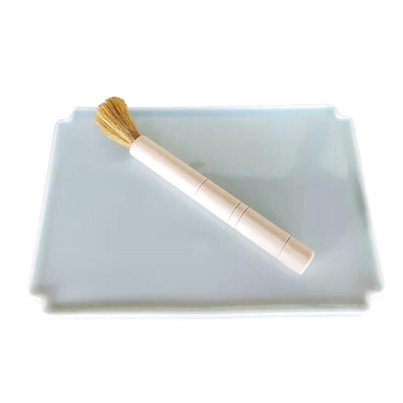 1pc Holz Tee Pinsel Kreative Cleanning Pinsel Wasserkocher Pinsel Für Tee Tablett Tee Zubehör